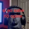 si no sabe no opise