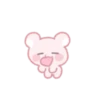 The bear shoots an arrow of love 24