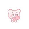 The bear shoots an arrow of love 28