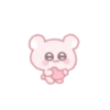 The bear shoots an arrow of love 30