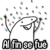 Al fin se fué