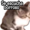 Se escucha borroso