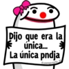 Dijo que era la única... La única pndja @paraguayita 01 *