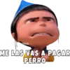 ME LAS VAS A PAGAR PERRO