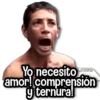 Yo necesito STICKERS amor! comprensión y ternura!