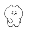 Cute moving kitten sticker 5