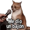 Me dio un bajón