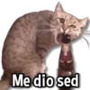 Me dio sed