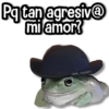 Pq tan agresiv@ mi amor? kane stickers