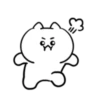 Cute moving kitten sticker 16