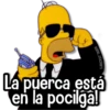 Kane stickers La puerca está en la pocilga!