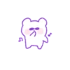 K-pop idol Cutie Bear Dance 19