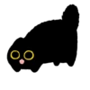Owl Black Cat 22