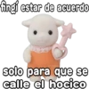 fingí estar de acuerdo geysioy solo para que se calle el hocico