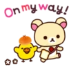 On my way! **