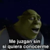 Me juzgan sin si quiera conocerme