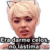 Era darme celos, @paraguayita 01 no lástima