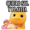 QUIERO SOL Y PLAYITA