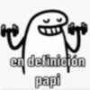 en definición papi