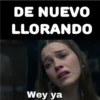 DE NUEVO LLORANDO Wey ya