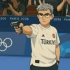 024 PARIS 2024 2024 PAR TÜRKİYE jojo_stickers