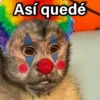 Así quedé