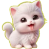 Gatito Blanco🎀💞1🇵🇪Clásica 10