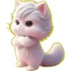 Gatito Blanco🎀💞1🇵🇪Clásica 12