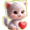 Gatito Blanco🎀💞1🇵🇪Clásica 15