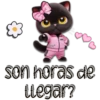 ama son horas de Llegar?