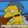 ¡COCHINO DEGENERADO!