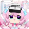 ank u!! 8 100 MY HEAD IS TOO BIG FOR THIS HAT TO BE A NORMAL SIZE CHIBY DKI EYBER MAGICAL