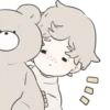 A boy, who like stuffed animals • 11