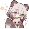 Lovely Raccoon Girl by SR 5