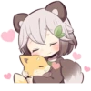 Lovely Raccoon Girl by SR 25