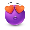 Purple Emoji 8