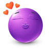 Purple Emoji 28
