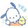 Pochacco's Everyday Stickers 1 13