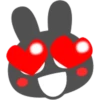Assorted Black Bunnies 6