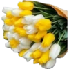 Букет желтых цветов 10