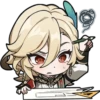 Genshin Stickers Set 24 5