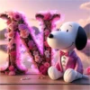 ALFABETO SNOOPY 14