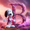 ALFABETO SNOOPY 19