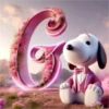 ALFABETO SNOOPY 20