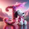 ALFABETO SNOOPY 21