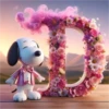 ALFABETO SNOOPY 24