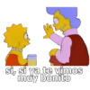 si, si ya te vimos muy bonito