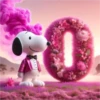 ALFABETO SNOOPY 26
