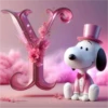 ALFABETO SNOOPY 27