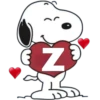 Abc Snoopy💞1🇵🇪Clásica 15